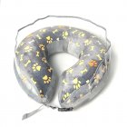 Pet Inflatable Cone Anti-bite Anti-lick Elizabethan Collars Protective Headgear For Stop Licking Biting Wounds grey M