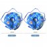 Pet Inflatable Cone Anti bite Anti lick Elizabethan Collars Protective Headgear For Stop Licking Biting Wounds grey M