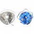 Pet Inflatable Cone Anti bite Anti lick Elizabethan Collars Protective Headgear For Stop Licking Biting Wounds grey M
