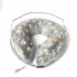 Pet Inflatable Cone Anti bite Anti lick Elizabethan Collars Protective Headgear For Stop Licking Biting Wounds grey L