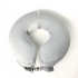 Pet Inflatable Cone Anti bite Anti lick Elizabethan Collars Protective Headgear For Stop Licking Biting Wounds grey L