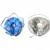 Pet Inflatable Cone Anti bite Anti lick Elizabethan Collars Protective Headgear For Stop Licking Biting Wounds grey L