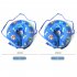 Pet Inflatable Cone Anti bite Anti lick Elizabethan Collars Protective Headgear For Stop Licking Biting Wounds grey L