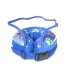 Pet Inflatable Cone Anti bite Anti lick Elizabethan Collars Protective Headgear For Stop Licking Biting Wounds grey L
