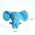 Pet Interactive Plush Toys Rabbit Cow Elephant Animal Shape Molar Chew Toys For Medium Large Dogs Cats tiger