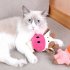 Pet Interactive Plush Toys Rabbit Cow Elephant Animal Shape Molar Chew Toys For Medium Large Dogs Cats tiger