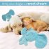 Pet Interactive Plush Toys Rabbit Cow Elephant Animal Shape Molar Chew Toys For Medium Large Dogs Cats tiger