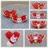 Pet Knitted Wool Collar Chinese New Year Spring Festival Decorative Collar for Cats Dogs Fu Character Collar M