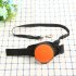 Pet Leashes Hands free Automatic Shrink Nylon Leash Pets Pull Dog Chains Traction Ropes orange L