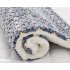 Pet Mat Thickening Warm Autumn Winter Cat Dog Blanket Anti slip Cushion Coffee Footprint 1  32 25cm