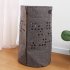 Pet Nest Basket Shelter House Warm Soft Cozy No Deformation Semi Enclosed Pet Supplies Accessories For Cats Sleeping gray