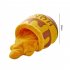 Pet Nest Cute Honey Pot Shape Warm Soft Comfortable Removable Washable Sleeping Bed For Cats Dogs 32 x 39cm yellow