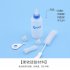 Pet Nursing Feeding Bottle with Cleaning Brush Pacifier Kit for Dog Puppy Cat  blue