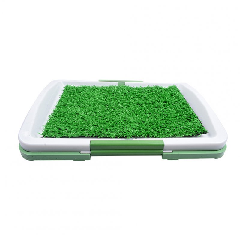 Pet Pee Pad Mat Simulation Lawn Toilet for Indoor Potty Training 46*32cm