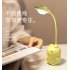 Pet Pig Table Lamp Learning LED Folding USB Charging Child Escritorio Night Light Pink