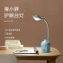 Pet Pig Table Lamp Learning LED Folding USB Charging Child Escritorio Night Light blue