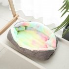 Pet Plush Mat Bed Portable Foldable Space Saving Winter Warm Square Kennels