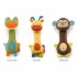 Pet Plush Toys Squeaking Stuffed Toys Built in Rattle Pet Supplies For Anxiety Relief Calming Aid monkey