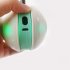 Pet Rolling  Ball Automatic Funny Cat Toy Led Infrared Electric Rotating Sports  Ball Usb Charging White green white See details