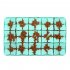 Pet Silicone Snuffle Mat Slow Feeder Lick Mat Cat Supplies Encourages Natural Foraging Skill For Slow Down Eating medium purple