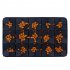 Pet Silicone Snuffle Mat Slow Feeder Lick Mat Cat Supplies Encourages Natural Foraging Skill For Slow Down Eating medium purple