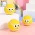 Pet Smile Latex Ball Sounding Toy Squeak Ball Teeth Cleaning Toy Pets Interactive Play Supplies Orange 8cm