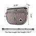Pet Snack Bag Oxford Outdoor Training Portable Treat Pouch For Dog gray