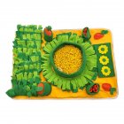 Pet Snuffle Mat Anti Choking Polar Fleece Foraging Mat Training Slowing Feeding Mat Puzzle Toys 80 x 60cm