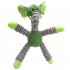 Pet Soft Plush Toy Animals Shape Bite resistant Sound Squeaky Toys Interactive Supplies For Teeth Cleaning pink pig