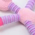 Pet Soft Plush Toy Animals Shape Bite resistant Sound Squeaky Toys Interactive Supplies For Teeth Cleaning pink pig