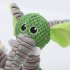 Pet Soft Plush Toy Animals Shape Bite resistant Sound Squeaky Toys Interactive Supplies For Teeth Cleaning pink pig