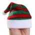 Pet Striped Christmas Hat Multicolor Cat Dog Dress Up Headwear Pet Supplies for Xmas Party Decor red