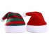 Pet Striped Christmas Hat Multicolor Cat Dog Dress Up Headwear Pet Supplies for Xmas Party Decor red and green Polka dot