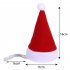 Pet Striped Christmas Hat Multicolor Cat Dog Dress Up Headwear Pet Supplies for Xmas Party Decor red and green Polka dot
