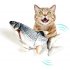 Pet Supplies Electric Simulation Flop Wag Fish Shaped Catnip Plush Toy for Cat Kitten 1 