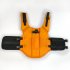 Pet Swimming Suit Swimwear Lightweight Quick drying Shark Fin Dog Life Jacket Life Vest Clothes orange S