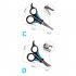 Pet  Trimming  Kit Stainless Steel Variety Combs Scissors Pet Grooming Supplies Trim set