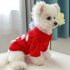 Pet Warm Sweater Multisize Bow Tie Design Stylish Casual Vest New Year Festive Clothes Medium