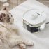 Pet Water Dispenser Whale Shape Silent Drinking Fountain Automatic Drinker Bowl For Small Medium Large Dogs Cats Mute  1 5L  blue