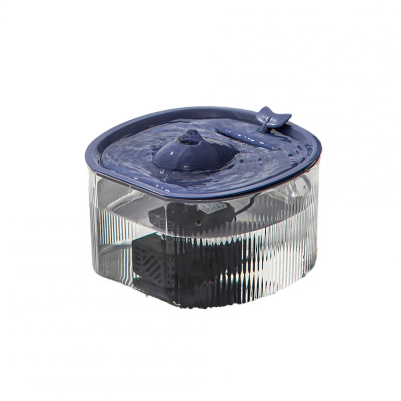 Pet Water Dispenser Whale Shape Silent Drinking Fountain Automatic Drinker Bowl For Small Medium Large Dogs Cats Mute