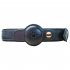 Pets Anti Lost Collar Locator Set Compatible for iOS System Breathable Battery Powered Find Device Black