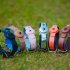 Pets Anti Lost Collar Locator Set Compatible for iOS System Breathable Battery Powered Find Device Black