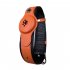 Pets Anti Lost Collar Locator Set Compatible for iOS System Breathable Battery Powered Find Device Black