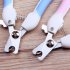 Pets  Nail  Clipper  Set With File Baffle For Dogs Cats Efficient Labor saving Spring Design High Hardness Grooming Tool Pets Supplies Card case large with file
