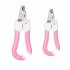 Pets  Nail  Clipper  Set With File Baffle For Dogs Cats Efficient Labor saving Spring Design High Hardness Grooming Tool Pets Supplies Card case large with file