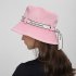 Pgm Golf Cap For Women Bowknot Bandage Bucket Hat Summer Sunshade Sunscreen Inner Sweatband Headwear MZ056 light pink default item