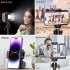 Ph 10 Phone Handle Photo Bracket Portable Anti shake Selfie Device with Rechargeable Bluetooth Remote Control Black