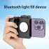 Ph 10 Phone Handle Photo Bracket Portable Anti shake Selfie Device with Rechargeable Bluetooth Remote Control Black