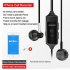 Phone Call Recorder Mobile Earphone for iPhone Skype WeChat Facebook Voice Call Recording  black