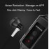 Phone Call Recorder Mobile Earphone for iPhone Skype WeChat Facebook Voice Call Recording  Black   apple adapter